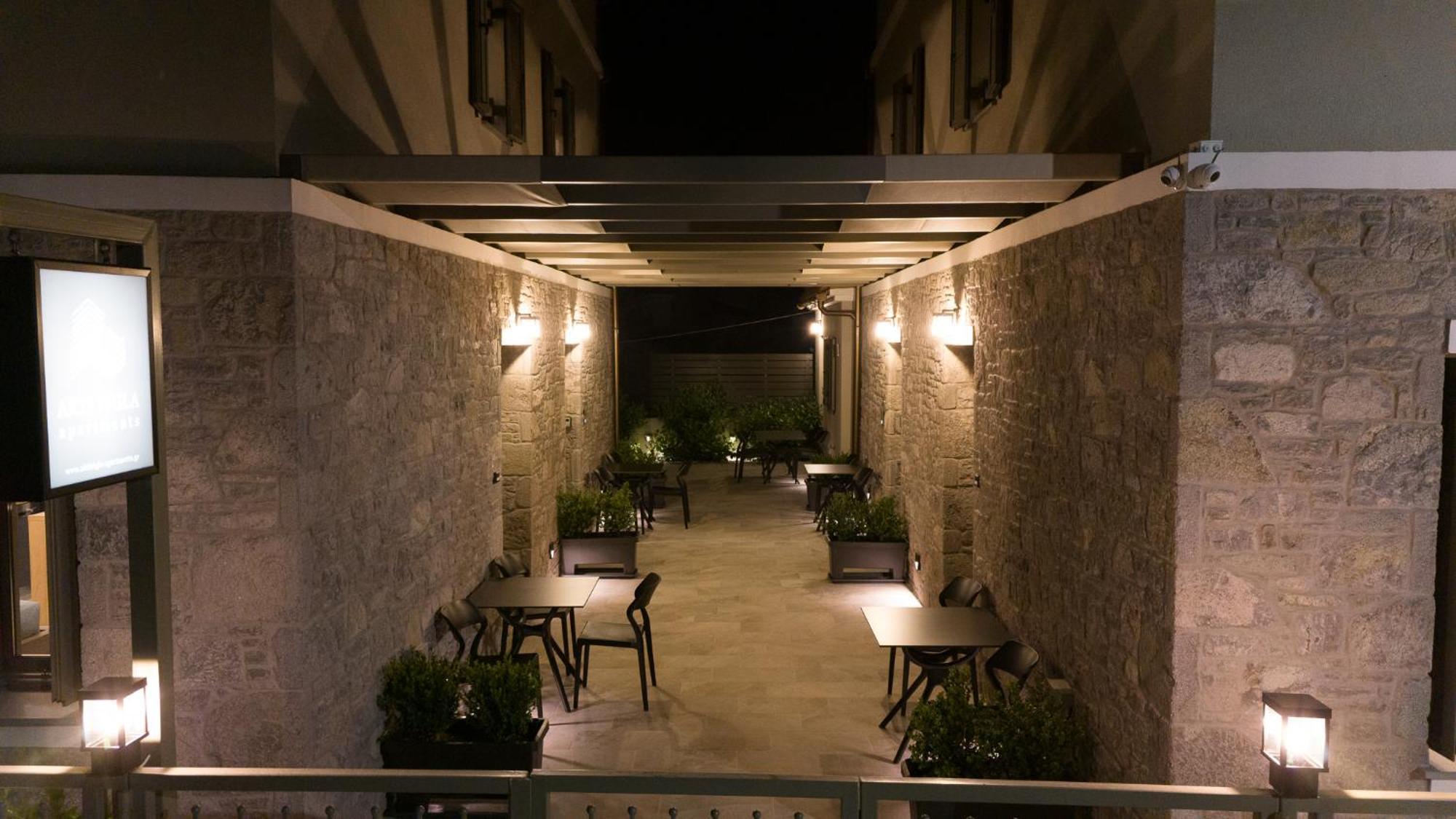 Akti Vigla Apartments Митилини Экстерьер фото